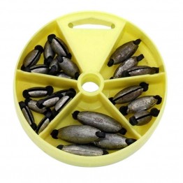 Kilwell Dial Pack Sinkers - Rubber Core - 25pk