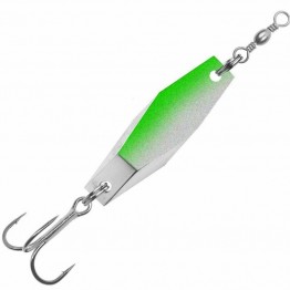Amazing Baits Hex Ticer Silver - UV Green Fade - 40g
