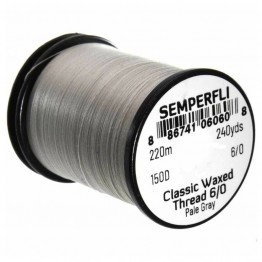 Semperfli Classic Waxed Thread - 150D - 6/0 - Pale Grey