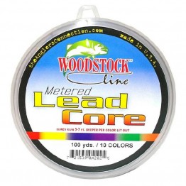 Woodstock 18lb Lead Core Lline 100yds
