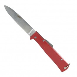 Otter Mercator German Lock Knife - 9cm - Red (Stainless Steel)