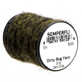 Semperfli Dirty Bug Yarn - Dark Olive (Dirty)