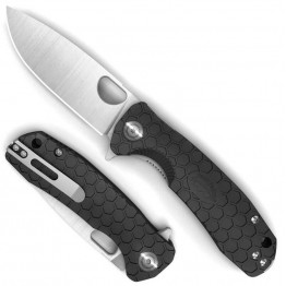 Honey Badger D2 Flipper Knife - Black - Large