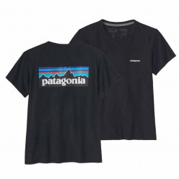 Patagonia Womens P-6 Responsibili-Tee - Black
