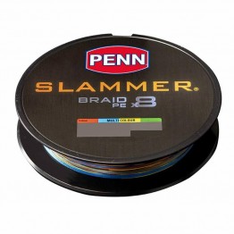 Penn Slammer Braid X8 Multi coloured - 400m