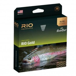 Rio Elite Gold Fly Line - WF4F - Moss/Gold/Gray