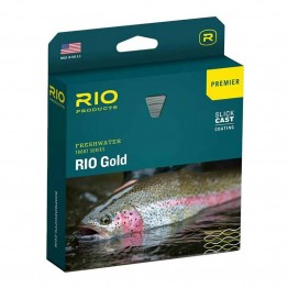 Rio Gold Fly Line - WF5F - Moss/Gold/Gray