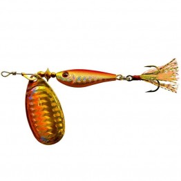 Black Magic Spinmax Aztec Lure 13G - Red/Gold
