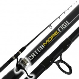 Shakespeare Catch More Fish Ocean Brawla 6' 7-12kg 1 Piece Spinning Combo