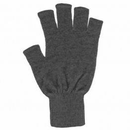 Comfort Socks Possum Gloves Fingerless - Riverstone