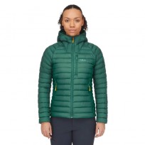 Rab Womens Microlight Alpine Down Jacket - Green Slate