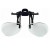 Optica Clip On Glasses Magnifier +2.50