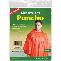 Coghlans Lightweight Poncho - Orange