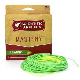 Scientific Anglers Mastery Anadro/Nymph WF7F - Green/Yellow - Fly Line