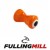 Fulling Mill Streamer Eyes Fluoro Orange