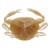 Berkley Gulp Saltwater Peeler Crab 2" Soft Bait - Amber Glow