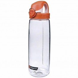 Nalgene OTF Drink Bottle - 650ml - Clear/Orange