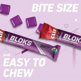 Clif Bloks Energy Chews - Mountain Berry