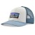Patagonia Trucker Hat / Baseball Cap - White w/Light Plume Grey