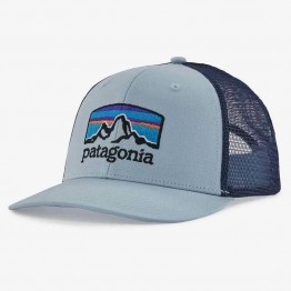 Patagonia Fitz Roy Horizons Trucker Cap - Steam Blue