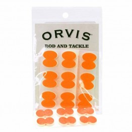 Orvis Stick On Oval Indicator - Orange