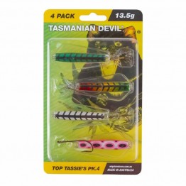 Tasmanian Devil Top Tassies #4 - 4 Lures