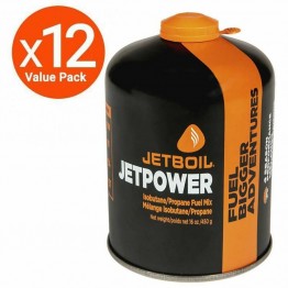 Jetboil Jetpower 450g Gas - 4 Season - 12 Cans