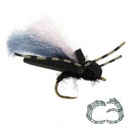 C3 "Woomfah Black" Dry Fly