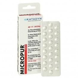 Katadyn Micropur Forte Water Purification Tablets - 100