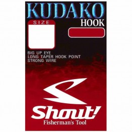 Shout Kudako Hook Black #1/0-2/0