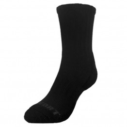Comfort Socks Sports Merino Crew Socks - Black