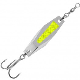Amazing Baits Hex Ticer Silver - Chartreuse Flash - 28g