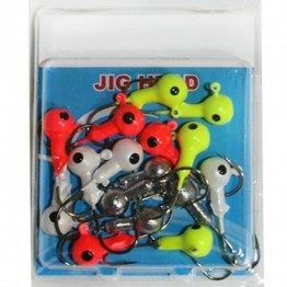 Fish Fighter Jig Head Pack Assorted - 16pk
