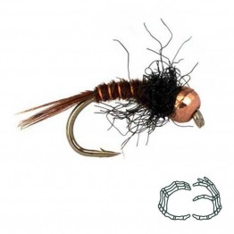 C3 Nymph Pattern "Hoover" - Copper Tungsten Bead Fly