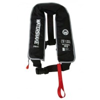 Watersnake PFD Inflatable Life Jacket 150 Adult (40kg+) - Black