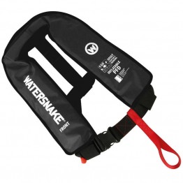 Watersnake PFD Inflatable Life Jacket 150 Adult (40kg+) - Black