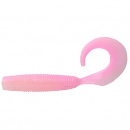 Daiwa Bait Junkie Grub Softbait 4" - Pink Glow