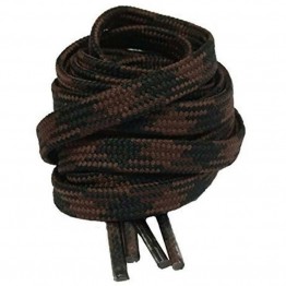 Tobby Laces 180cm - Black/Brown - Round