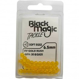 Black Magic UV Eggs - 6.5mm - Gold Rush