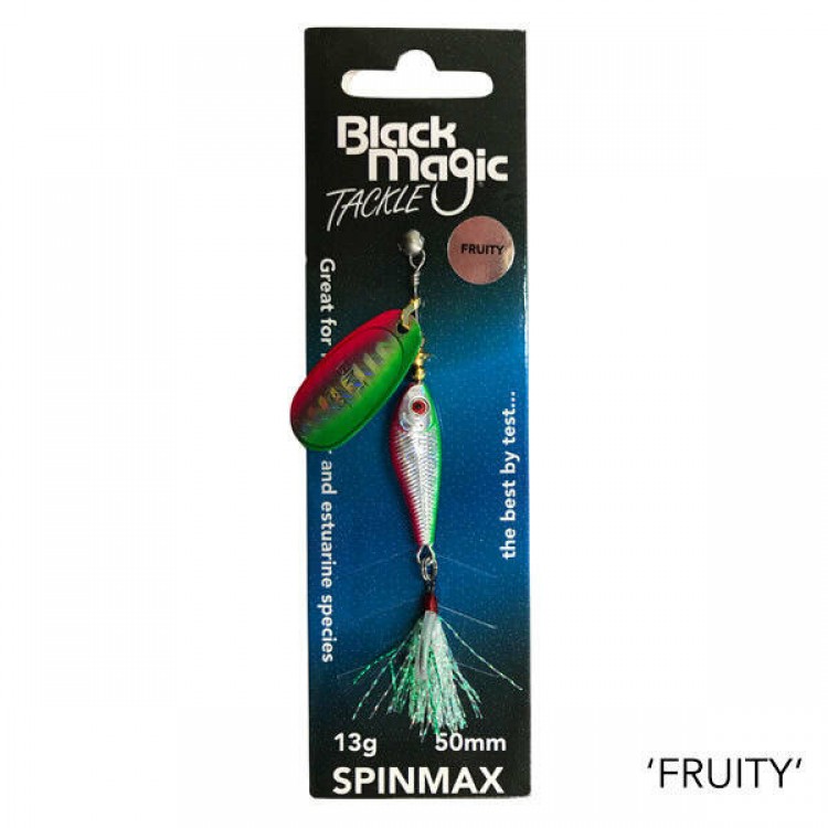 Black Magic Spinmax Fruity Lure 93g Pinksilvergreen 