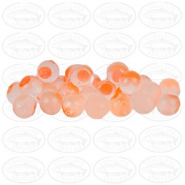 Cleardrift Candy Apple Peach Dot Glow Eggs