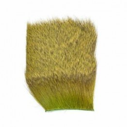 Deer Body Hair - Olive Green