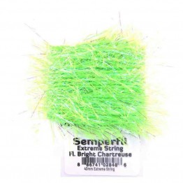 Semperfli Extreme String - 40mm - Fluoro Bright Chartreuse