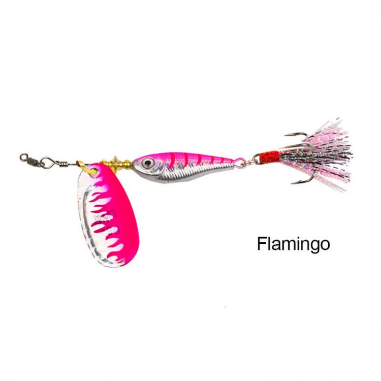 Black Magic Spinmax Flamingo Lure 13g Pinksilver 