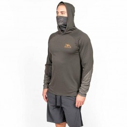 Desolve Mens Brownie Fish Face Hoodie - Forest