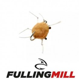 Tung Bauer Crab Tan #2 Fulling Mill Saltwater Fly
