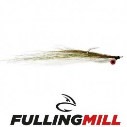 Salty Clouser Olive #2/0 Saltwater Fly - Fulling Mill