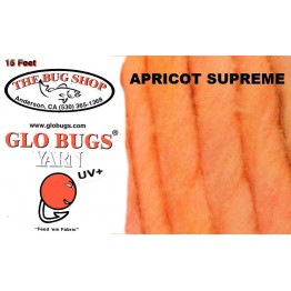 Glo Bug Yarn 15ft Apricot Supreme