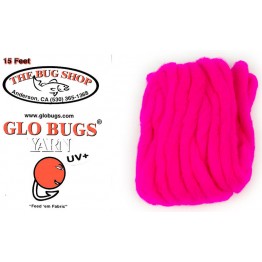 Glo Bug Yarn 15ft Cerise