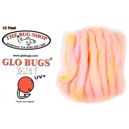 Glo Bug Yarn 15ft Pink Lady